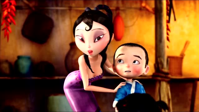 西游记之大圣归来:这店老板娘还挺能说会道的