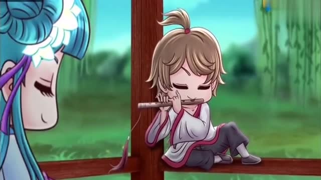 王者歪传第二季:李白与青梅竹马琴瑟和鸣,羡煞旁人