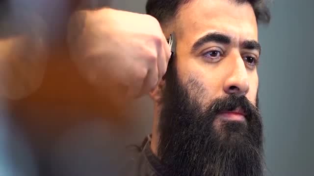 男士发型涨知识!老外原来是这样打理胡子的,太好玩了!