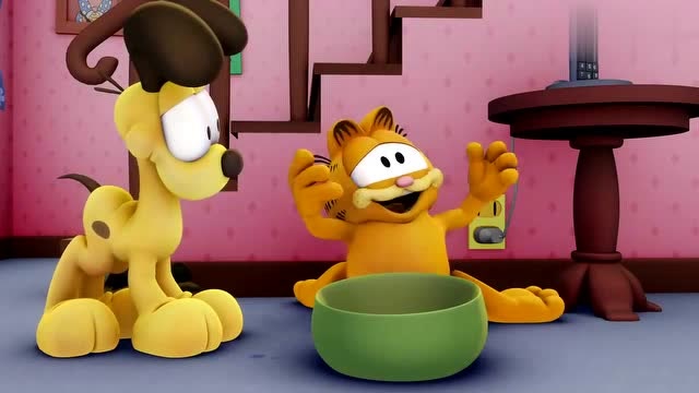 老姜以为加菲猫偷吃,没想竟不是加菲猫,老姜冤枉加菲猫