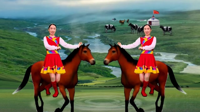 广场舞《草原情哥哥》草原天籁之音,悠扬动听,入门32步附分解