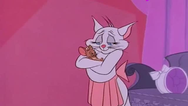 猫和老鼠:汤姆求爱母猫,杰瑞当礼物,结果杰瑞被当儿子养
