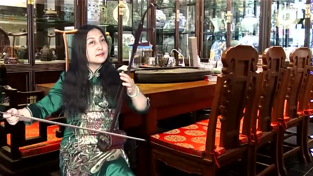 马丹二胡独奏江南春色音色圆润如牛奶一般绝佳的好作品