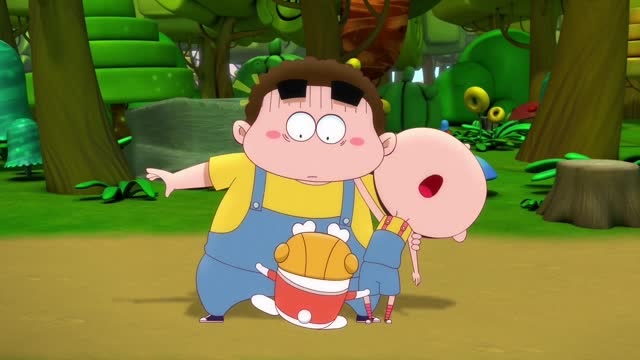 《搞笑阿u》军师多打败丈,你们不出击,大怪物主动出击了