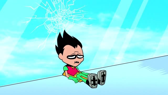 超人小子兴致满满,回头看见人格分裂的小美女,瞬间就怂了