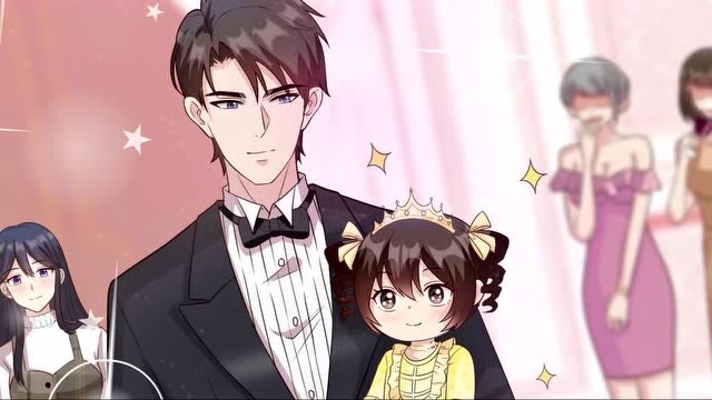 男神萌宝一锅端:帅气的慕宸抱着漂亮的萌娃慕娅,真是一道风景