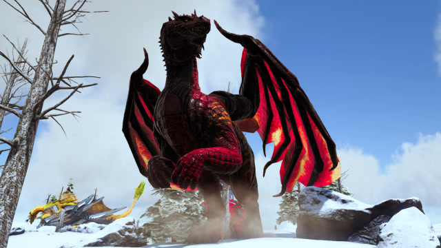 方舟生存进化 仙境神话22 远古飞龙 以为是王者实际是青铜