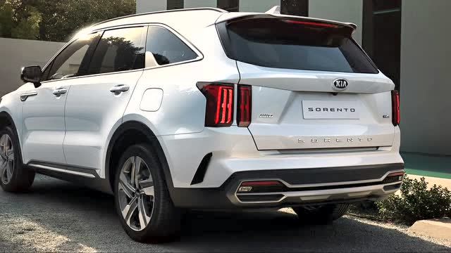 四驱标志显眼 新造型硬朗 2021款起亚索兰托