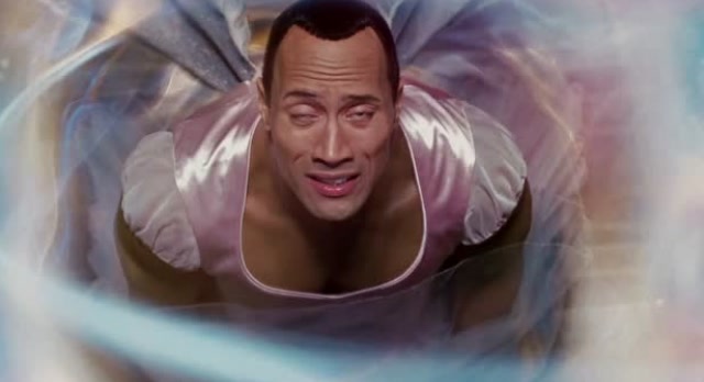 影视:你见过巨石强森穿女装吗?这简直就是魔法少女厄加特啊