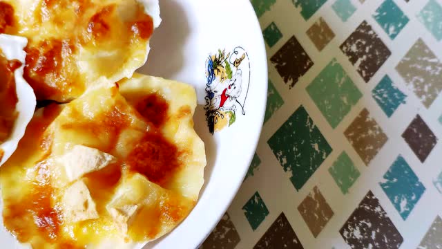 【mini馋哭了!】日本青森的芝士焗苹果