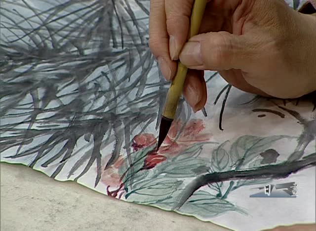 《一日一画》范新国第十讲 春荫