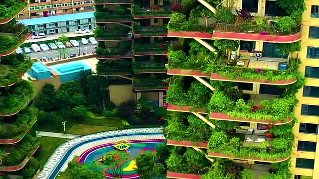 成都最美的,空中花园楼房,你想拥有吗?