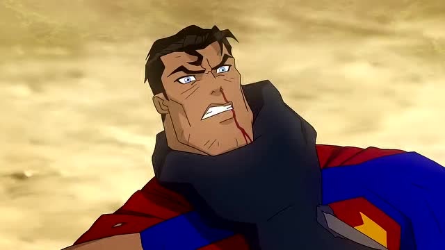 超人狂揍达西,速度快到掀起沙尘旋涡,谁知达西这么强大