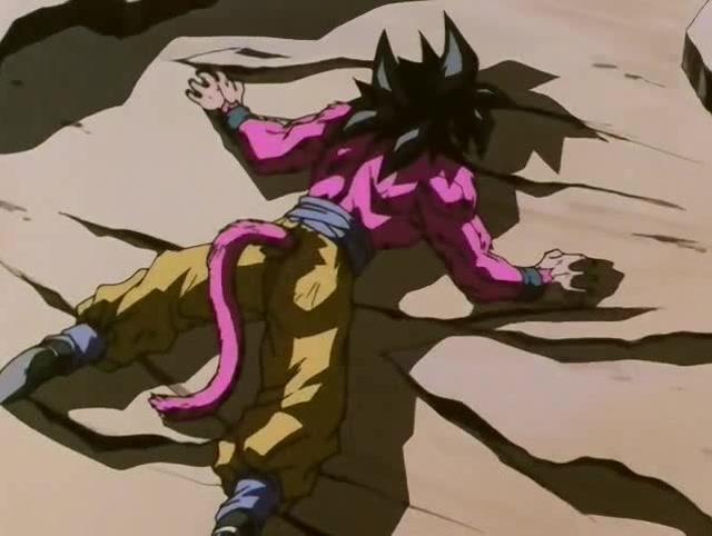 悟空与贝比同归一尽,双双倒地