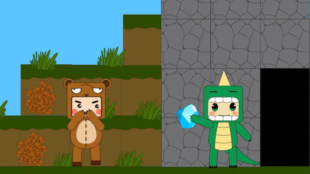 迷你世界动画第2期:迷斯拉拿蓝钻石诱惑熊孩子