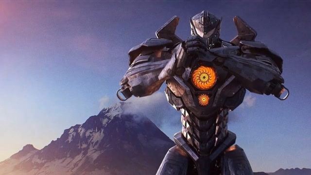 环太平洋2四台机甲一起出动对战外星怪兽,场面帅炸