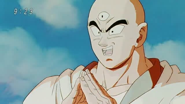 天津饭的绝技气功炮,对布欧来说实在是不痛不痒啊!