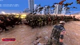 战争模拟器：1000个特种兵拿着冲锋枪大战现代版灭霸最后还是输了