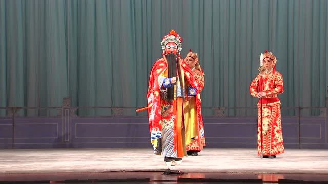 京剧《寿州救驾》片段,王泽洋饰演赵匡胤,这演技太棒了