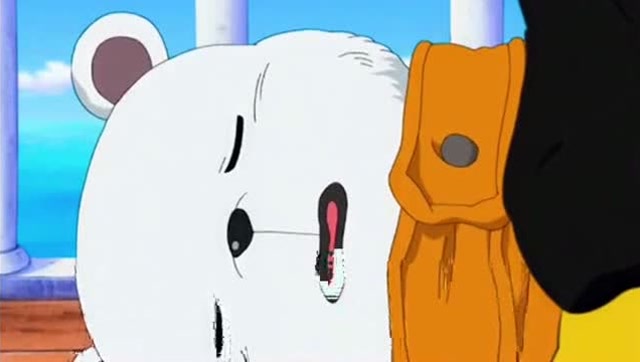 海贼王,你们还记得红心海贼团的贝波吗?好可爱的熊