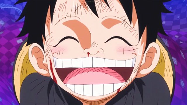 不开心的时候,看看爱笑的路飞