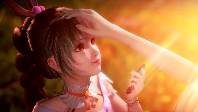 小三给小舞梳头,心中找到了那个为她梳头的男人,这段好甜