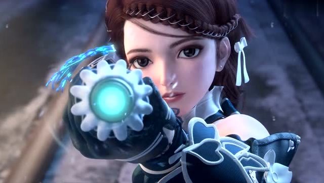 梦塔雪谜城妙妙用自己的手枪击中了怪兽的要害