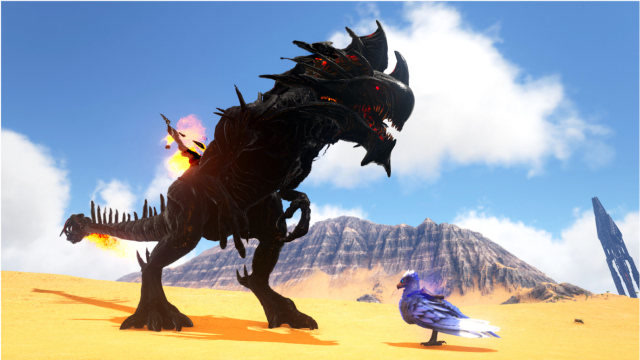 方舟生存进化:原始恐惧43 昔日强者恶魔死神 如今变成缩头乌龟