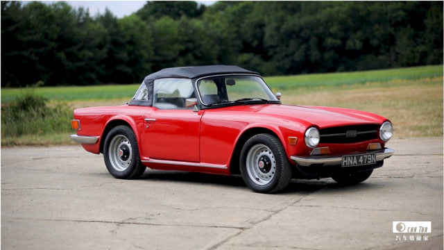 经典老车鉴赏,1975年凯旋tr6 cp