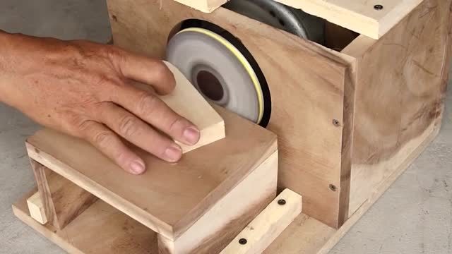 自制电动打磨机,简单实用,真是太有才了