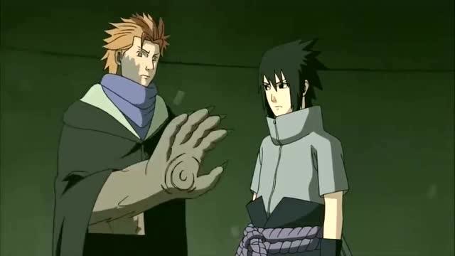 火影忍者 重吾将咒印仙力给佐助,附在佐助身上监视他的绝现身!