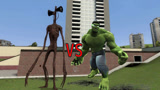 【GMOD】绿巨人浩克VS警笛头，到底谁才是怪物？