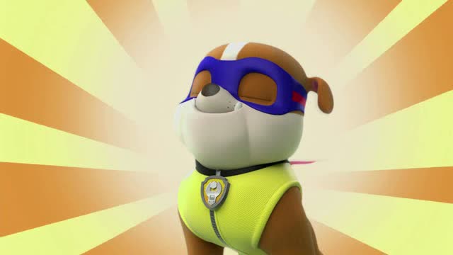 汪汪队:小砾跳上沙发,却把灰灰弹飞,让灰灰很是无语!