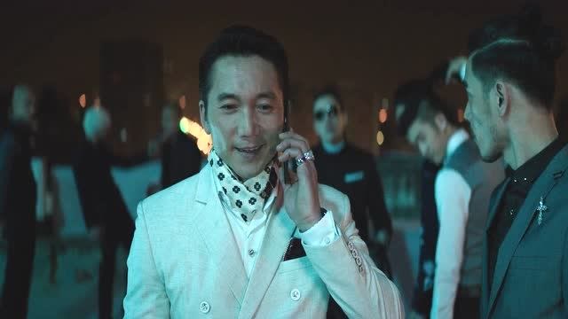 比尖沙咀段坤更嚣张的白毛哥 气场十足演技炸裂