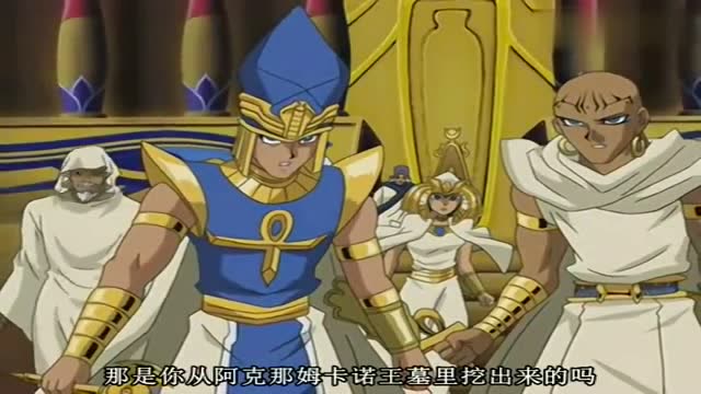 游戏王:六神官vs盗墓贼貘良,竟靠一个迪亚邦多击垮六神官