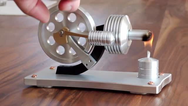 简单的热气发动机