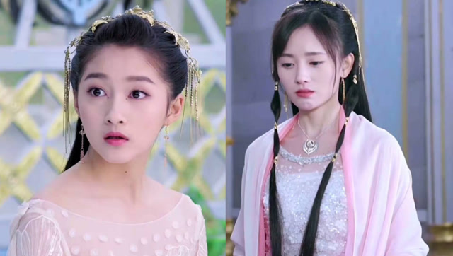 关晓彤,鞠婧祎两位当红,共演绎《九州天空城》,颜值担当难分伯仲.
