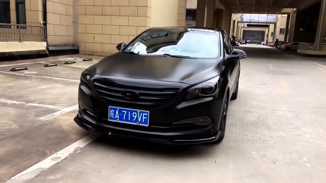 现代名图改装黑武士还是很帅的!