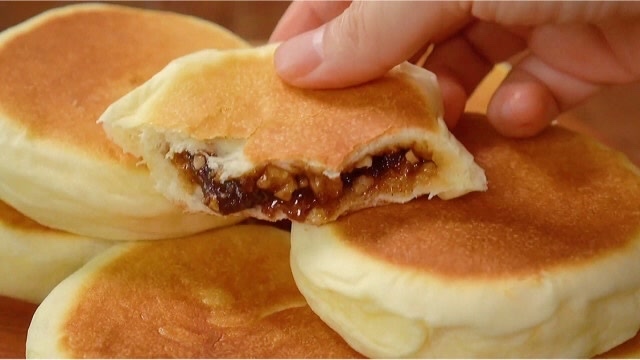 内料十足的蜂蜜肉桂饼