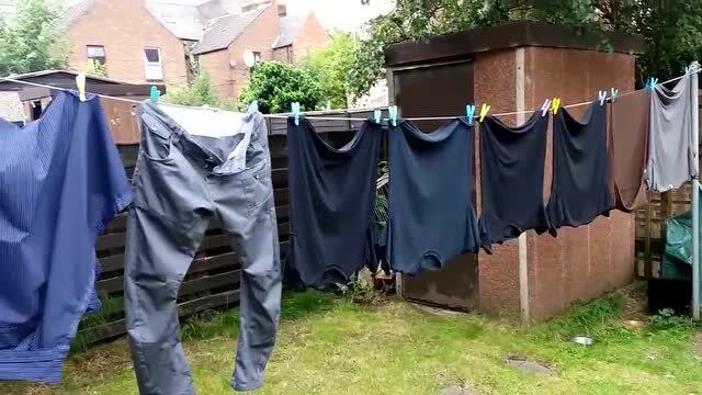 智能晾衣服机器人,不占空间还能户外晒衣,下雨自动回收还会关窗!