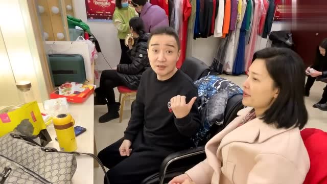 安徽卫视春晚化妆间阿进马滢谈减肥心得马滢你很招人恨啊