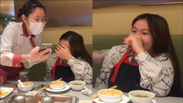 女孩失恋吃火锅被店员安慰 没想到第二天"全网都知道她分手了"
