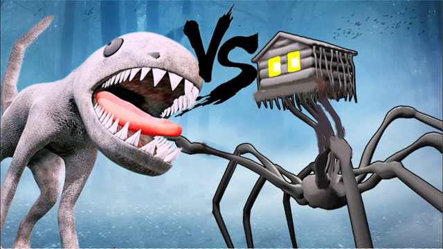 笑熊gmod:泰坦巨兽对战屋子头,十几个也是一口的量