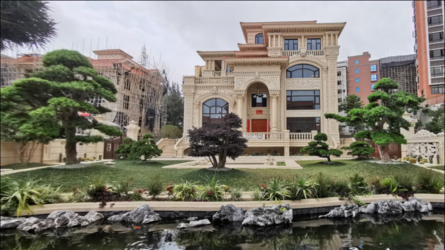 广东湛江第一豪宅!造价高达2个亿,外观就像一件艺术品,太牛了