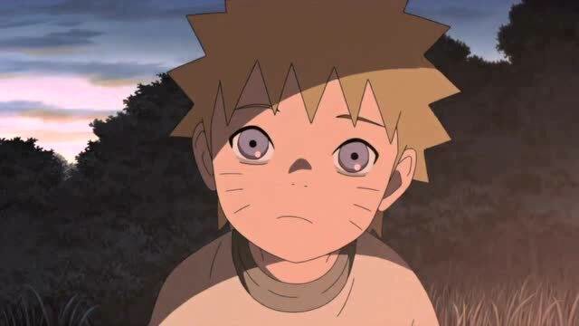 火影:鸣人小时候有多可怜,不知不觉就看哭了