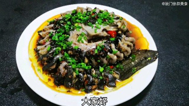 闽南豆豉蒸鳗鱼图片