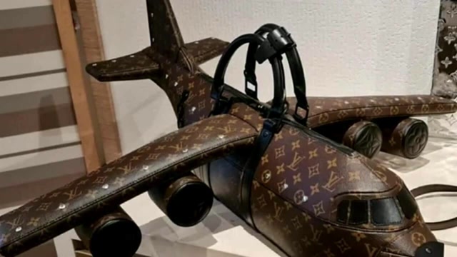 lv飞机包售价25万,网友吐槽不如买真飞机,设计师想象力真丰富!