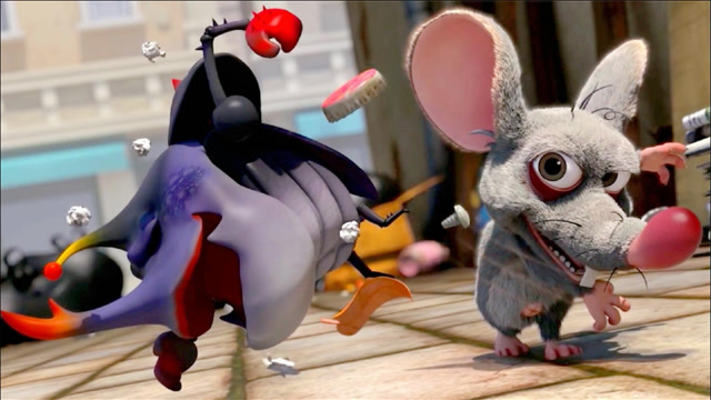 爆笑虫子:在小老鼠的欺凌下,虫子们变得惨不忍睹