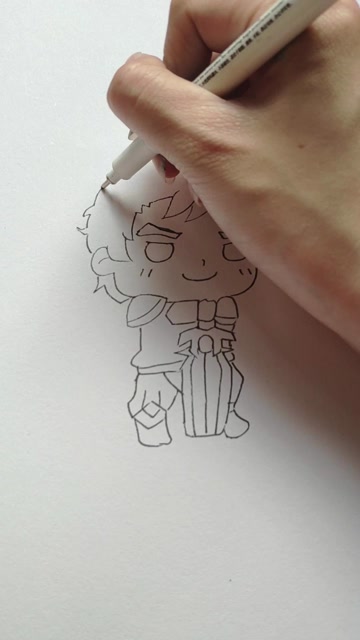 画英雄联盟盖伦,你们喜欢吗