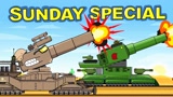 坦克世界：泰坦争抢赛，连环炮强打强攻，威力很猛烈！